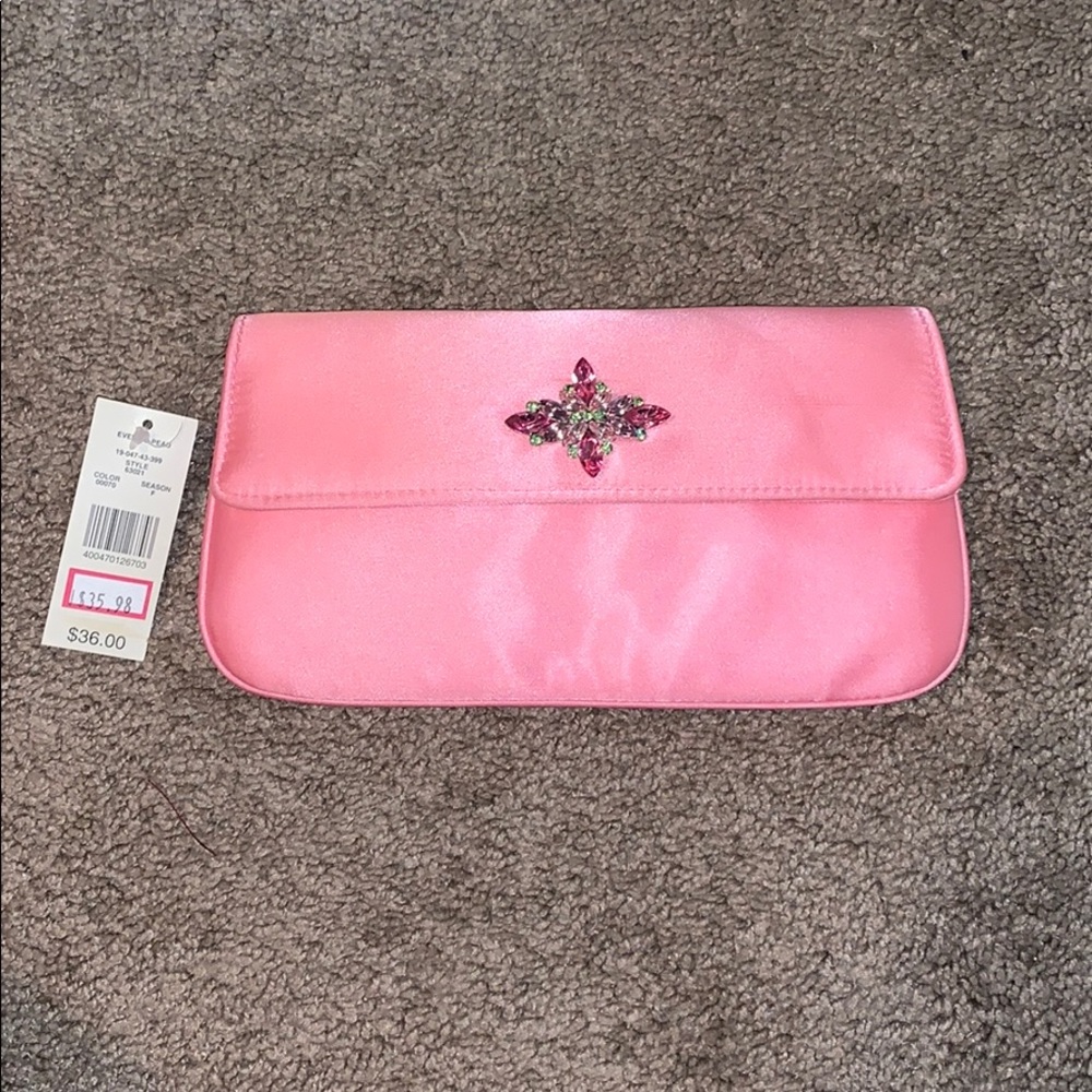 Pink clutch BRAND NEW!!